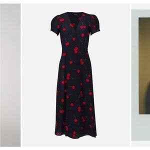 NWT Realisation Par Teale Dress in Wild Cherry Size XS